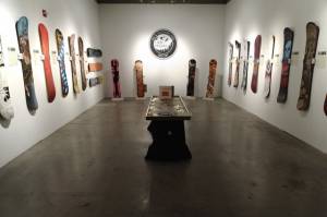 Las Vegas Ski & Snowboard Resort's 50th anniversary celebration included an exhibit of donated art at Amanda Harris Gallery of Contemporary Art and The Lady Silvia in Las Vegas. (photo: LVSSR) Las Vegas Ski & Snowboard Resort's 50th anniversary celebration included an exhibit of donated art at Amanda Harris Gallery of Contemporary Art and The Lady Silvia in Las Vegas. (photo: LVSSR)