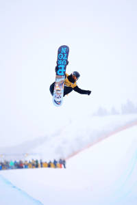 Shaun White in Park City Mountain Resort's halfpipe in Utah during this week's Sprint U.S. Grand Prix (photo: USSA/Sarah Brunson)