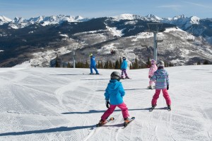 Children learn to ski at Vail Mountain in Colorado. (file photo: Dan Davis)