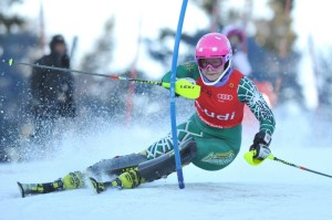 Elli Terwiel in action at the Canadian National Championships (photo: Alpine Canada)