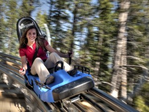 A photo of a mountain coaster provided by Vail Resorts (photo: Carl Scofield)