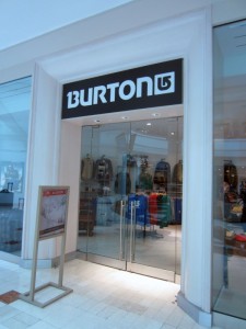 Burton Snowboards' new partner store in Bethesa, Md. (photo: Melody Ann Pfeiffer)