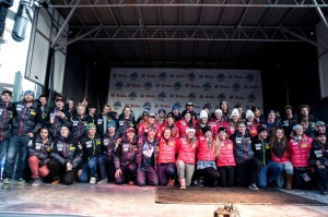 The 2013-14 U.S. Alpine Ski Team at last year's's naming ceremony at Copper Mountain, Colo. (photo: Sarah Brunson/USSA)