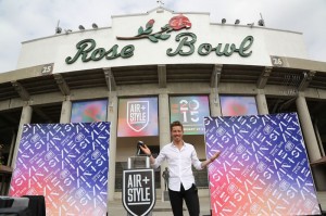 Snowboarder Shaun White will bring the Air + Style series to the Americas for the first time this February, at the Rose Bowl Stadium in Pasadena, Calif. (photo: Air + Style)