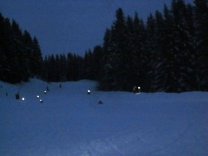 Night Sledding at Morzine (photo: FTO/James Michaud)