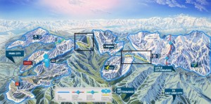 ONE Wasatch's conceptual lift alignment (image: Ski Utah)