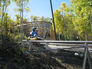 Berkshire East ski area in western Massachusetts has opened North America's longest Mountain Coaster. (photo: Berkshire East)