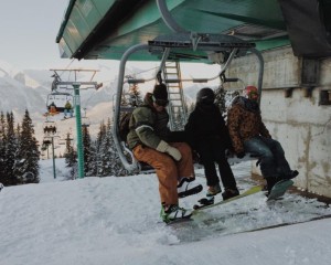 Opening day today at Lake Louise. (photo: Lake Louise Resort)