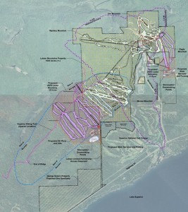 Lutsen's proposed expansion. (image: Lutsen Mountains)