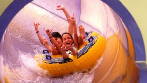 The Constrictor ride at Camelback's new Aquatopia indoor water park