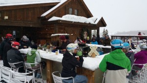 The Ice Bar outside Uley's Cabin (photo: FTO/Marc Guido)