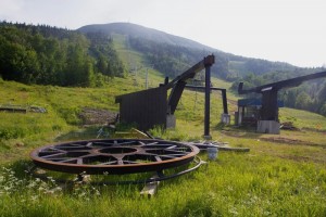 Sugarloaf replaced the bottom terminal on its King Pine quad this summer. (photo: Sugarloaf)