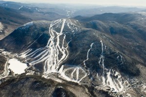 The slopes of Cannon, left, and Mittersill, right, share the same New Hampshire mountain. (file photo: Franconia Ski Club)