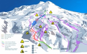 The ski area at Mt. Elbrus