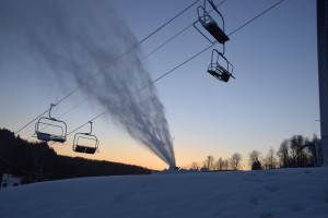 Following a courtroom victory, Seven Springs has begun making snow. (photo: Seven Springs Mountain Resort)