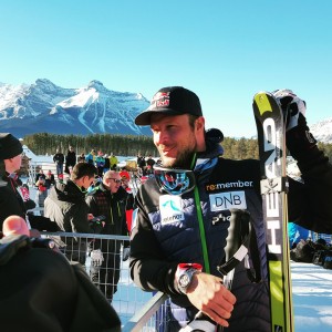 Norway's Aksel Lund Svindal makes it two in a row at Lake Louise, Canada on Sunday. (photo: FIS)