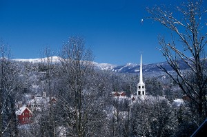 Stowe, the quintessential Vermont town. (file photo: Stowe Mountain Resort)