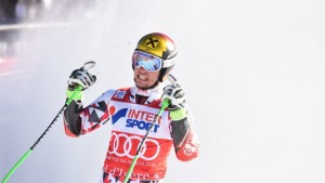 Austria's Marcel Hirscher continued his domination of the World Cup season with another victory on Saturday in Val d'Isere, France. (photo: FIS/Agence Zoom)