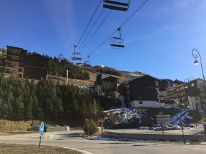 Val Thorens on Saturday. (photo: Facebook)