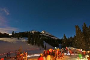 Last year's Full Moon Party at the Ice Bar at Uley's Cabin at Crested Butte Mountain Resort. (file photo: Chris Segal/CBMR)