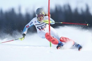 Resi Stiegler (shown here in Are, Sweden this season) has been consistently strong this season and looks for another top-10 result in Santa Caterina. (photo: Getty Images/Agence Zoom-Christophe Pallot via USST)