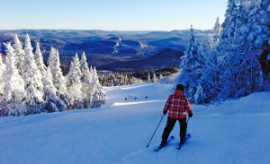 At Tremblant's summit. (photo: FTO/Alan Wechsler)