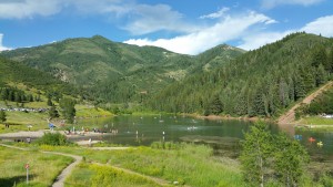 The area surrounding Tibble Fork Reservoir in American Fork Canyon is popular for outdoor recreation. (file photo: FTO/Marc Guido)