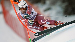 Norway's Aleksander Aamodt Kilde skis to his first World Cup victory on Saturday in Garmisch-Partenkirchen, Germany. (photo: FIS/Agence Zoom)