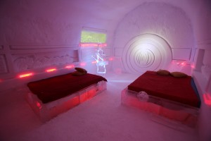 The Hôtel de Glace is a 10-minute drive from downtown Québec City and has 44 rooms and suites. It is open for tours and overnight stays until March 28. (Photo: FTO/Martin Griff)