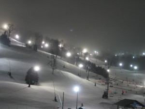 Night skiing at Seven Springs. (file photo: The93owner)