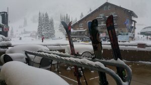 Early-season snowstorms, such as this on on Dec. 16, 2015 at Alta Ski Area, helped to drive record skier visits in Utah last winter. (file photo: FTO/Marc Guido)