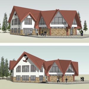 Solitude's new Roundhouse mid-mountain restaurant. (image: Solitude Mountain Resort)