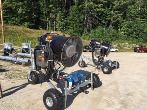 New SMI snowmakers arrive at Pats Peak in August. (photo: Pats Peak)