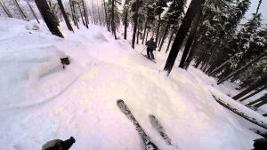 Arthur's Choice on Blackcomb Mountain. (image: YouTube screen cap)