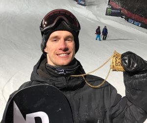 Canadian snowboarder Max Parrot captured X Games Big Air gold on Friday night in Aspen, Colo. (photo: ESPN)