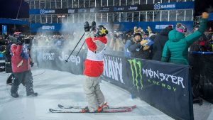 Aaron Blunck takes his first X Games Gold in Aspen. (photo: ESPN/Joshua Duplechian)