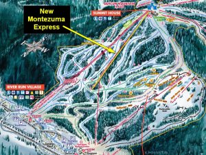 Keystone will replace the Montezuma Express chairlift on Dercum Mountain with a high-speed six-pack.