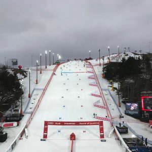 The battlefield for Tuesday night's Stockholm City Event. (photo: FIS)