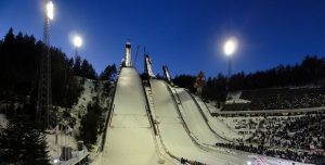 The ski jumps in Lahti, Finland. (file photo: Ari Helminen)