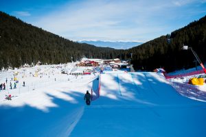 Saturday's World Cup snowboardcross course in Bansko, Bulgaria. (photo: Miha Matavz/FIS)