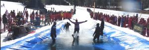 Pats Peak's annual Pond Skim. (file photo: Pats Peak)