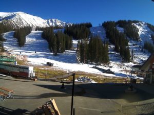 Arapahoe Basin was nearly ready to go late Tuesday afternoon. (photo: Arapahoe Basin)