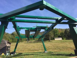 The base terminal of Magic Mountain's new Green Chairlift. (photo: Magic Mountain)