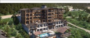 A rendering of Alta's new Snowpine Lodge, set to open in time for winter 2018-19. (image: Snowpine Lodge)