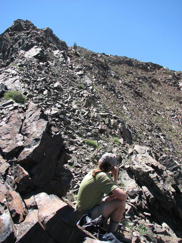 17 Jon looking at Superior summit from Cardiff Pass.JPG