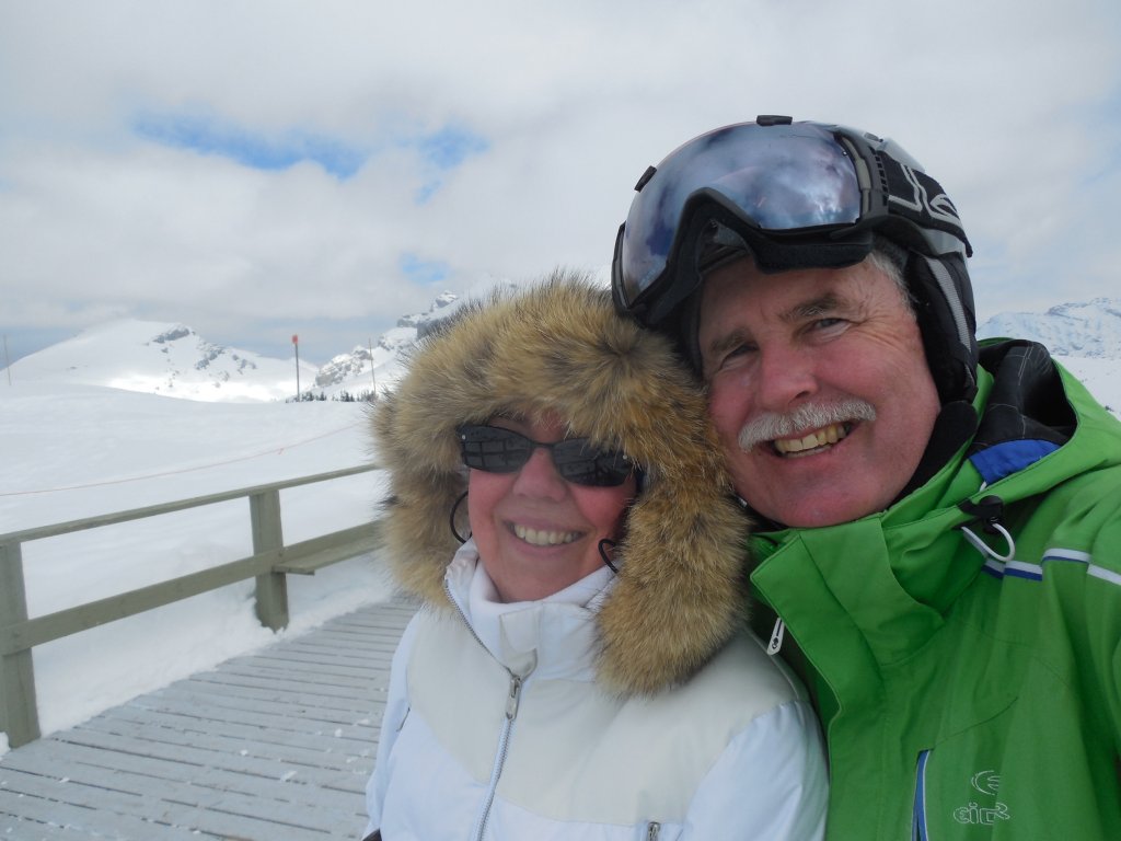 banff sunshine snowshoeing kathy and jim.JPG