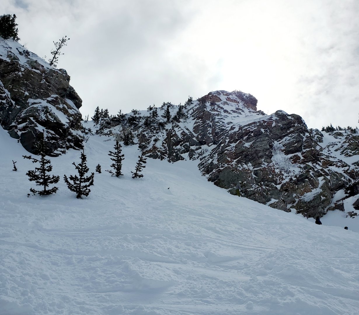 looking up eye of the needle 29 march snowbird.jpg