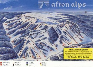Afton Alps trail map (click to open a full-sized version in a new browser window)