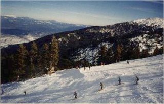 Near the top of Bansko