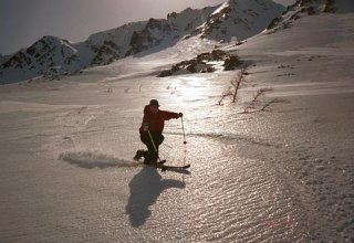 What appeared to be hard ice is actually cuttable corn  beneath a thin skim of ice